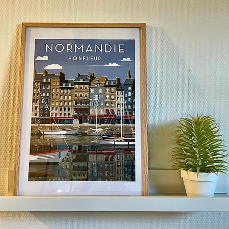 Une Pause Chez Julien, Appartement Lumineux Et Idealement Situe! Honfleur Bagian luar foto